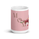 White glossy mug - love you Mom