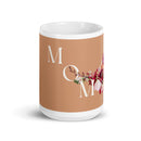 White glossy mug - love you Mom