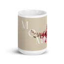 White glossy mug - love you Mom