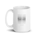 White glossy mug - Psalm 56:3