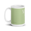 White glossy mug - love you Mom