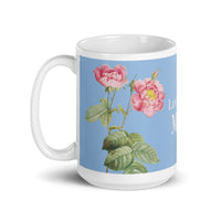 White glossy mug - love you Mom