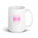 White glossy mug - Psalm 56:3