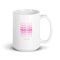 White glossy mug - Psalm 56:3