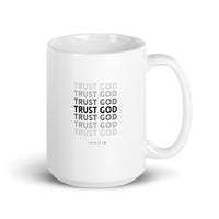 White glossy mug - Psalm 56:3