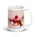 White glossy mug - love you Mom