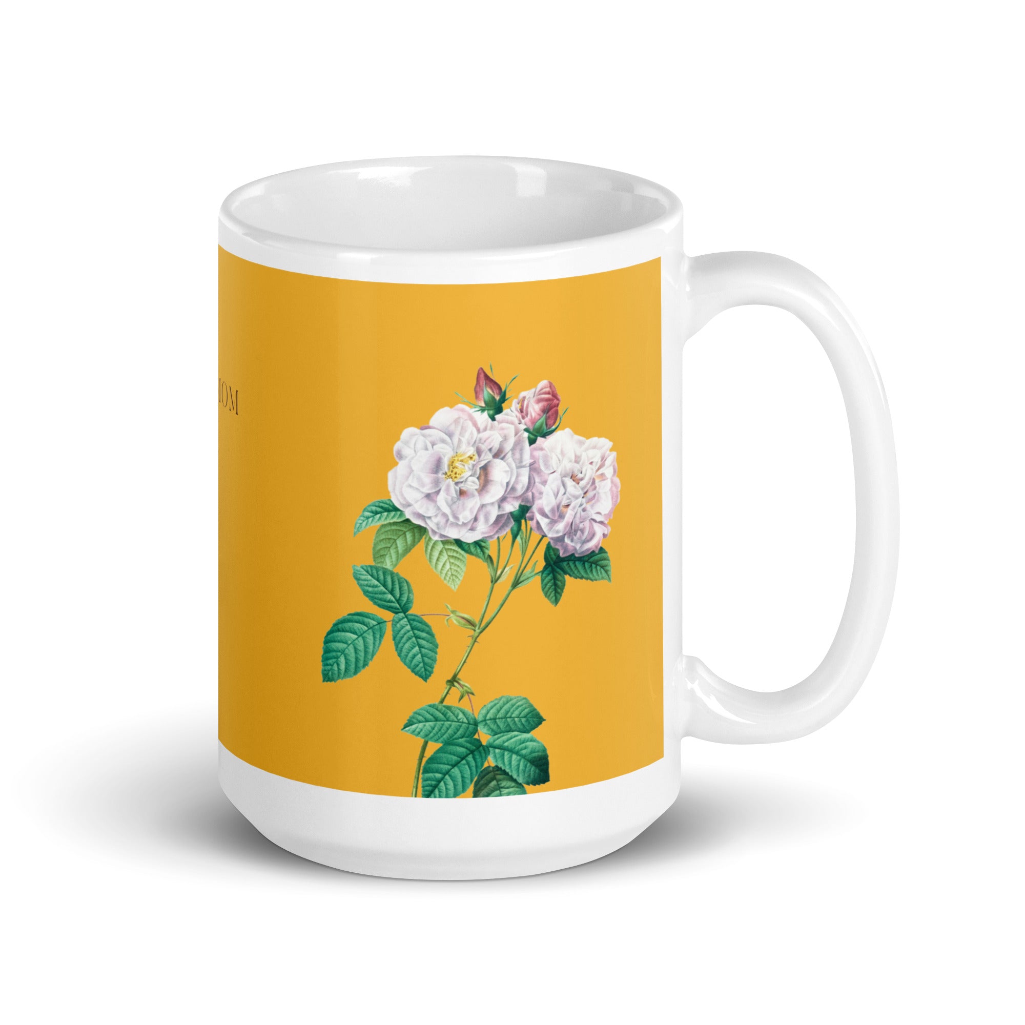 White glossy mug - best Mom ever