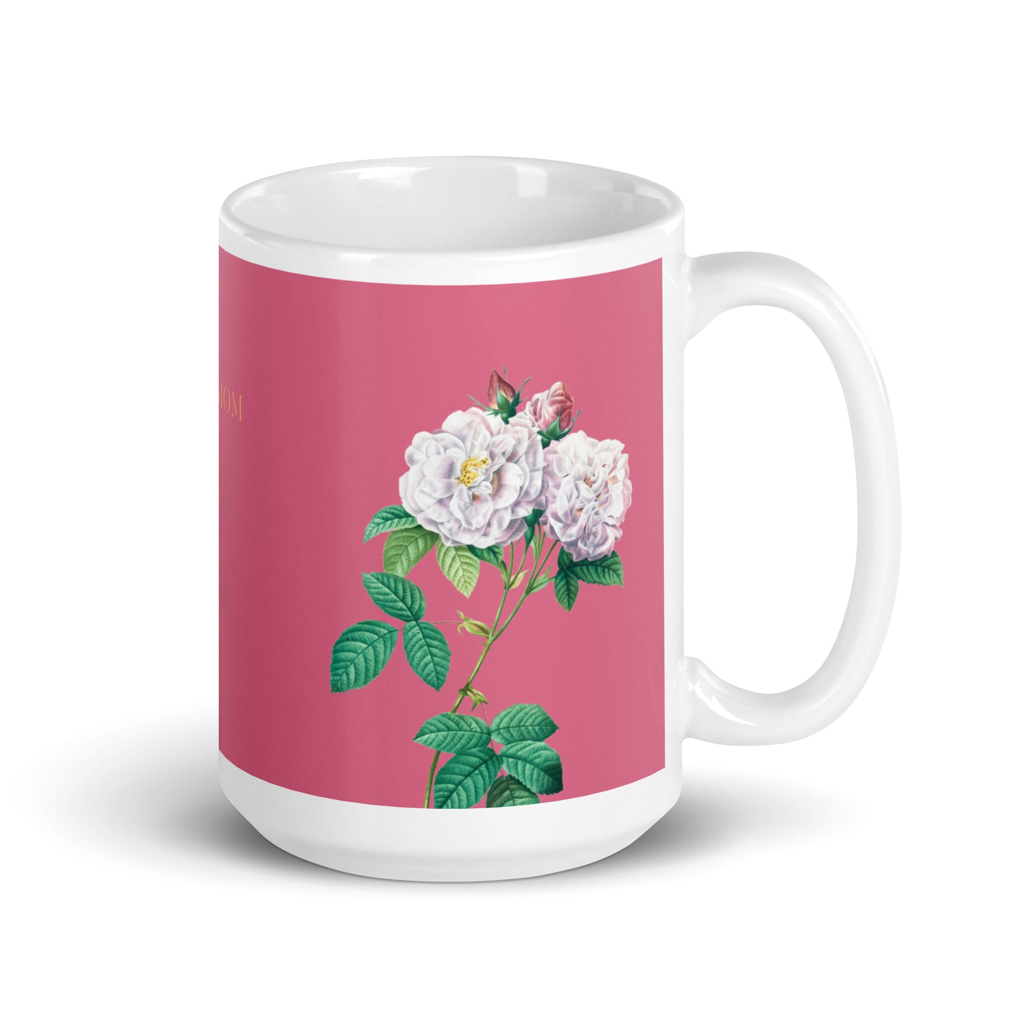 White glossy mug - best Mom ever