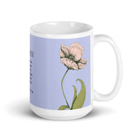 White glossy mug - Mother - Proverbs 31:25