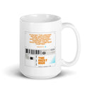 White glossy mug - Psalm 91:9-10