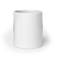 White glossy mug - Psalm 56:3