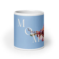 White glossy mug - love you Mom