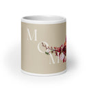 White glossy mug - love you Mom