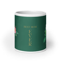 White glossy mug - best Mom ever