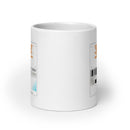 White glossy mug - Psalm 91:9-10