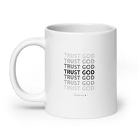 White glossy mug - Psalm 56:3