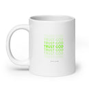 White glossy mug - Psalm 56:3