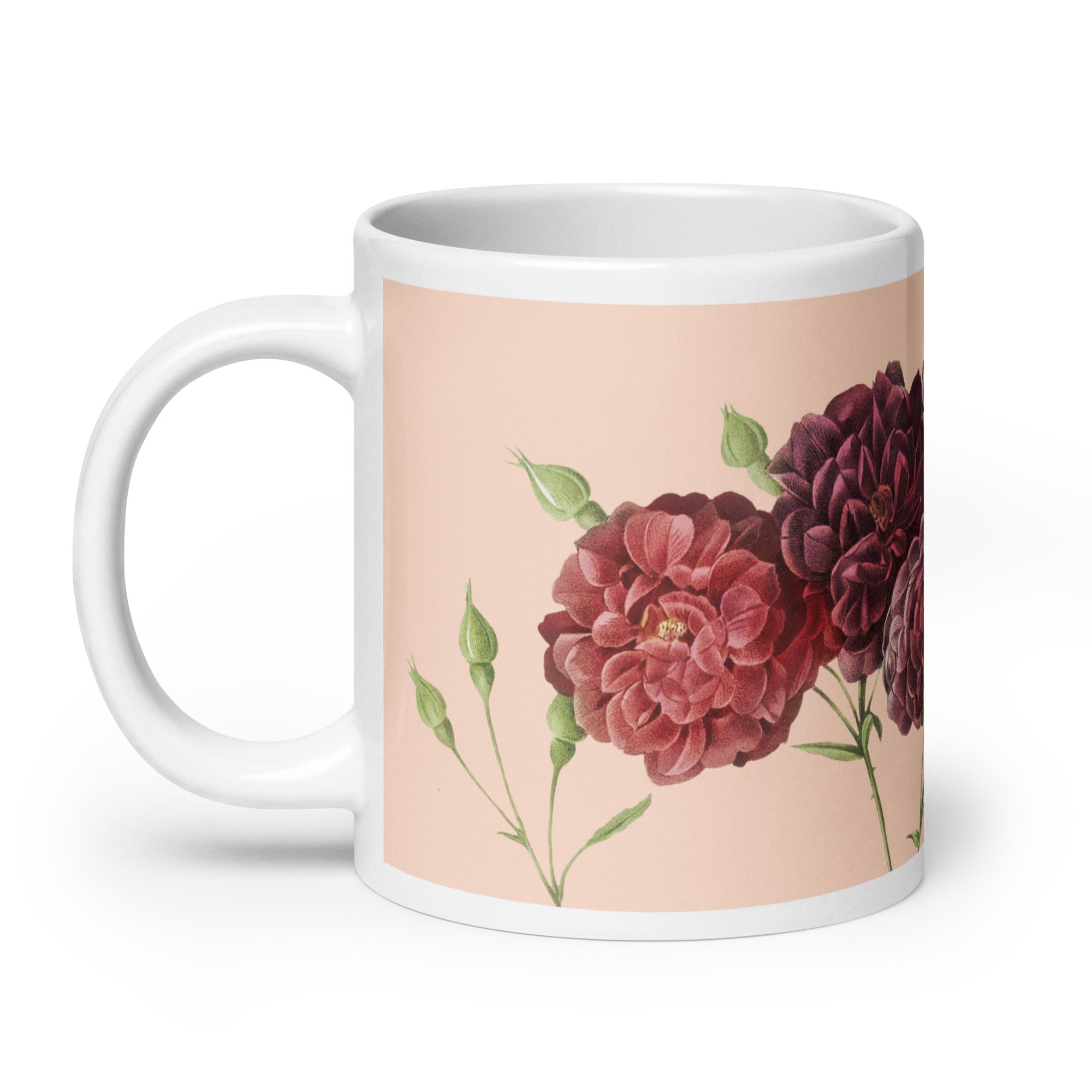 White glossy mug - Mother - Proverbs 31:25