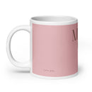 White glossy mug - love you Mom