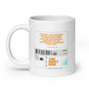 White glossy mug - Psalm 91:9-10