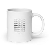 White glossy mug - Psalm 56:3