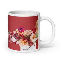 White glossy mug - love you Mom