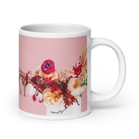 White glossy mug - love you Mom