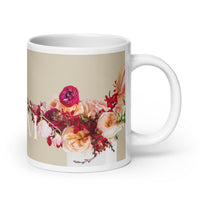 White glossy mug - love you Mom