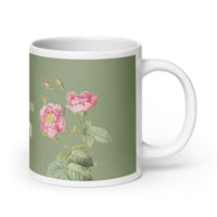 White glossy mug - love you Mom