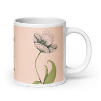 White glossy mug - Mother - Proverbs 31:25